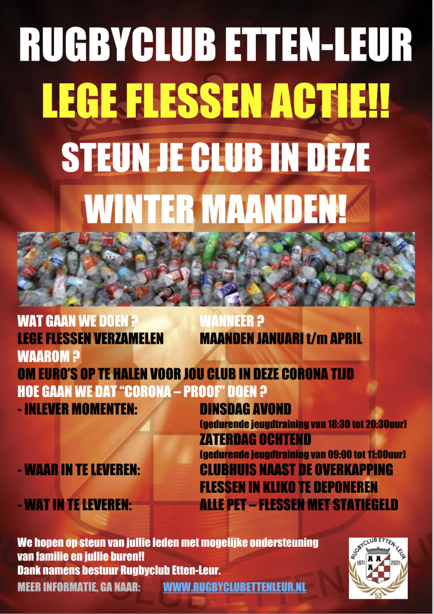 flyer lege flessen